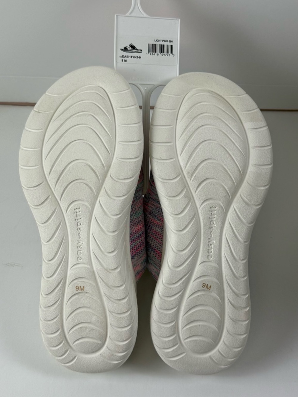 Easy Spirit Dashtyn Double Band Slip-On Sandals Womens 9M Light Pink Sandals NWT - Picture 9 of 11